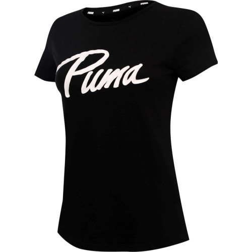 Puma Palaidinė Athletics Tee Black