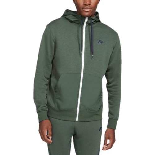 Nike Džemperis Vyrams M Nsw Ce Fz Ft Hoodie Green