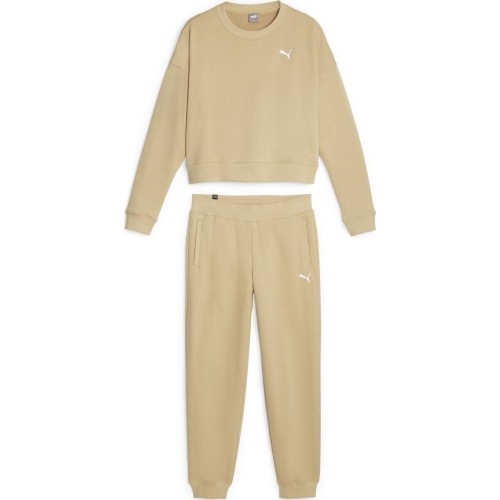 Puma Sportinis Kostiumas Moterims Loungewear Suit Cream 676089 84