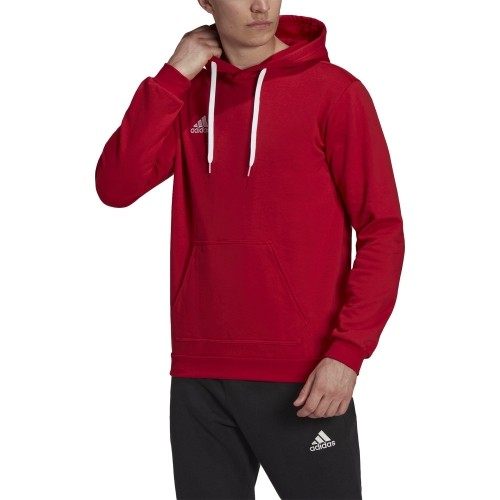 Adidas Entrada 22 Hoody, czerwony