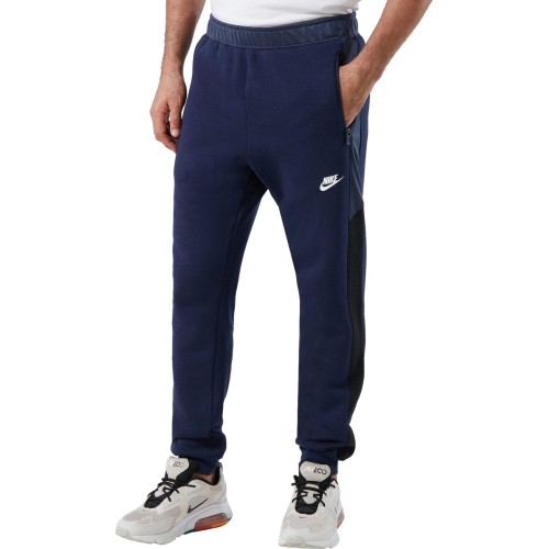 Nike Kelnės Vyrams Nsw Hybrid Flc Jogger Blue