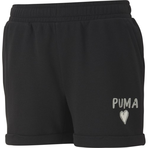 Puma Šortai Mergaitėms Alpha Shorts Black