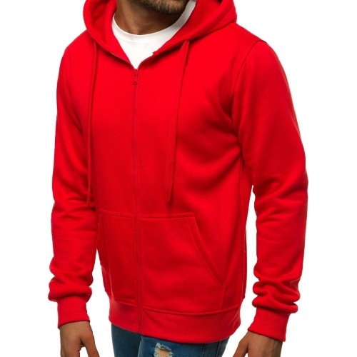 J.Style Džemperis Vyrams Fleece Red 68B2008-18