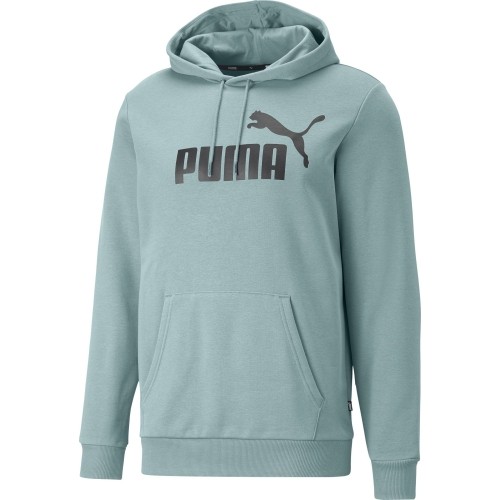 Puma Džemperis Vyrams Ess Big Logo Hoodie Green 586687 75