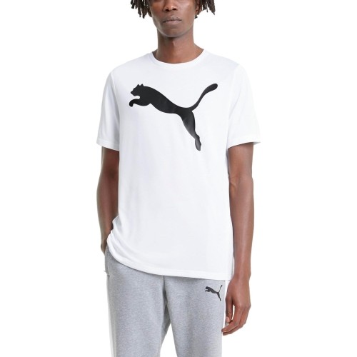 Puma Marškinėliai Vyrams Active Big Logo T White 586724 02