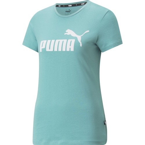 Puma Palaidinė Moterims Ess logo Tee Green 586775 61