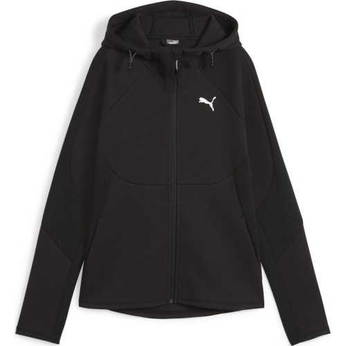 Puma Džemperis Moterims Evostripe Fz Hoodie Black 677878 01