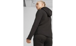 Puma Džemperis Moterims Evostripe Fz Hoodie Black 677878 01