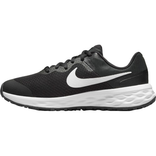 Nike Avalynė Paaugliams Revolution 6 Nn Black White DD1096 0013