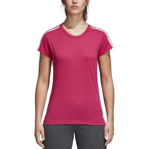 Adidas Palaidinė Ess 3S Slim Tee Real Magenta