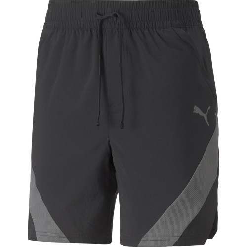 Puma Šortai Vyrams Train Fit Woven 7'' Short Black Grey 522132 01