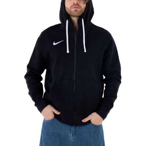 Nike Džemperis Vyrams Full Zip Fleece Hoodie Black CW6887 010