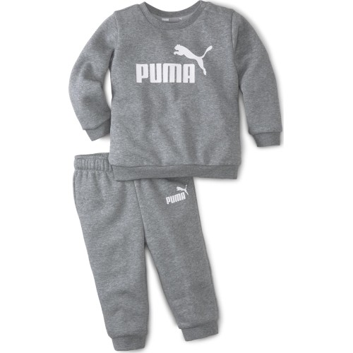 Puma Sportinis Kostiumas Vaikams Minicats Ess Crew Jooger Grey 846141 03