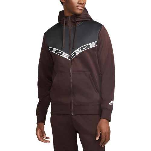 Nike Džemperis Vyrams Nsw Repeat Pk Fz Hoodie Brown DM4672 203