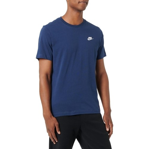 Nike Marškinėliai Vyrams M Nsw Club Tee Navy AR4997 410