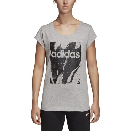 Adidas Palaidinė W E AOP Tee Grey