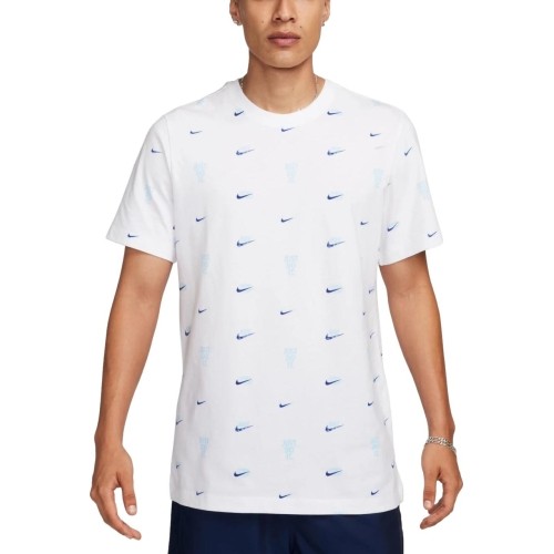 Nike Marškinėliai Vyrams Nsw Tee M90 12Mo Aop White FQ8036 100