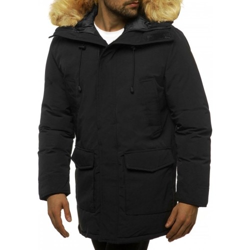 J.Style Striukė Parka Vyrams Black