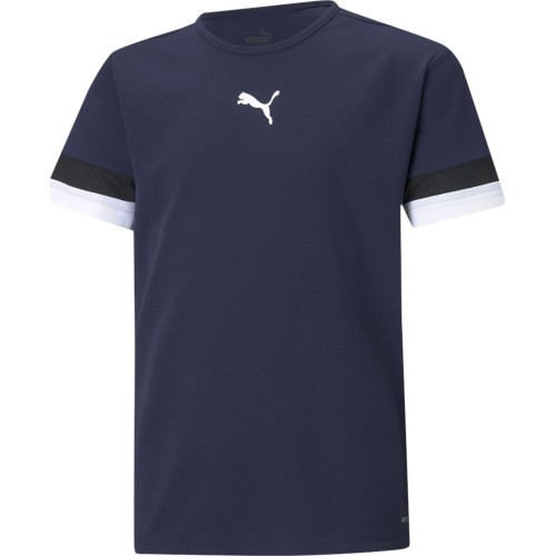 Puma Marškinėliai Paaugliams TeamRise Jersey Jr Navy 704938 06