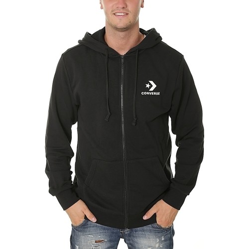 Converse Džemperis Star Chevron FZ Hoodie Black