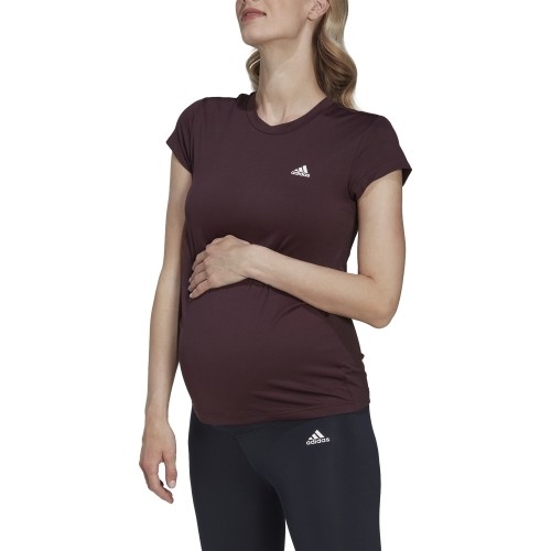 Adidas Palaidinė Moterims Maternity Tee Bordeaux HN3876