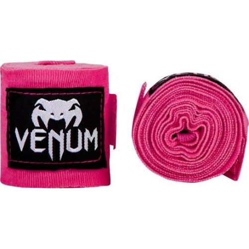 Boxing Handwraps Venum Kontact, 4 m - Neo Pink