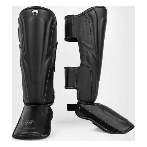 Venum Impact Evo Shinguards - Black