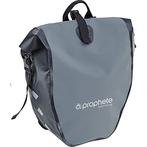 Torba rowerowa Prophete, 20 l, szara