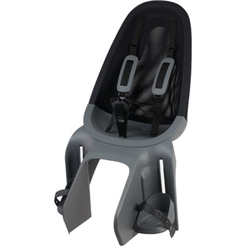 QIBBEL Air bicycle seat on luggage rack (grey)