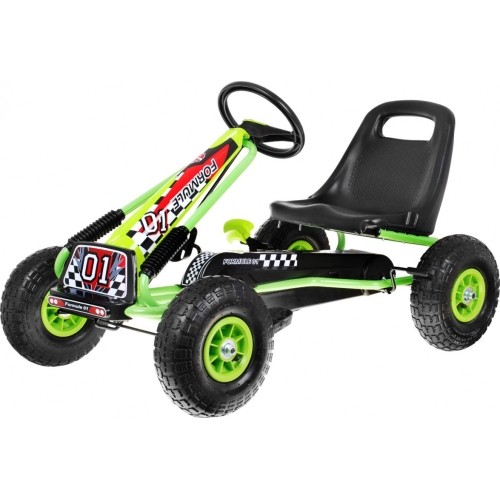 Go-kart AIR Green Pedals