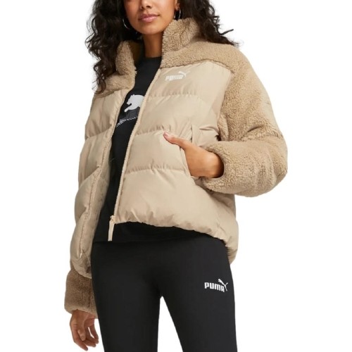 Puma Striukė Moterims Sherpa Puffer Light Cream 849403 67