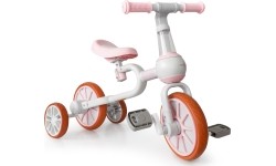 Balance Bike Ecotoys 4in1, with Pedals and Side Wheels