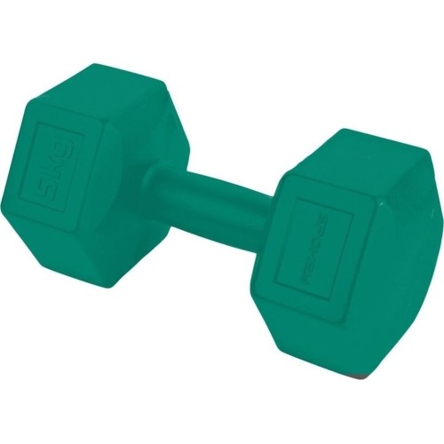 Set of hexagonal dumbbells 2x5 kg Spokey MONSTER