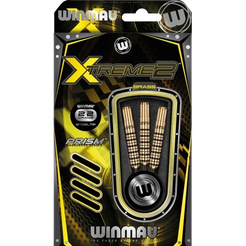 Rzutki Winmau Xtreme2 z mosiężną stalową końcówką