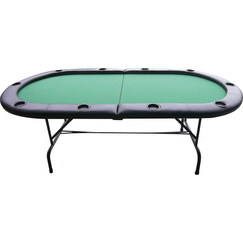 Buffalo Poker table Gambler 210x105cm Foldable Blk