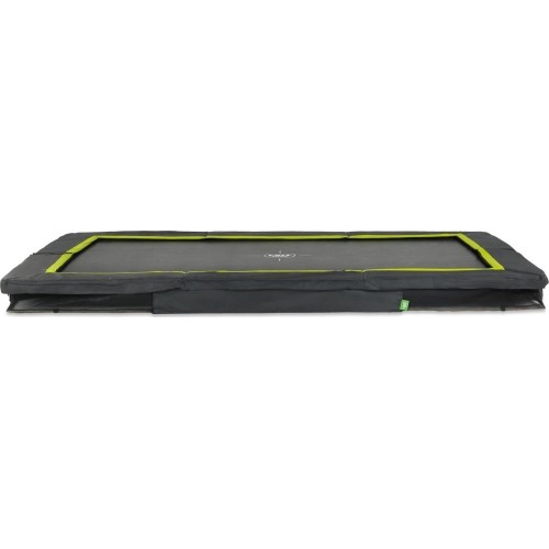 EXIT Silhouette ground trampolina sportowa 244x366cm - czarna