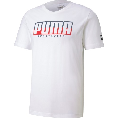 Puma Marškinėliai Athletics Tee White