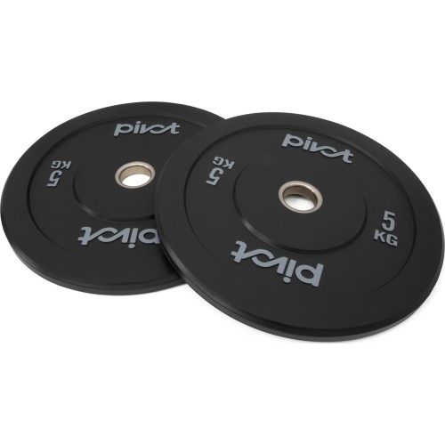 Pivot Fitness Pro Training Bumper Plates 5 kg Set