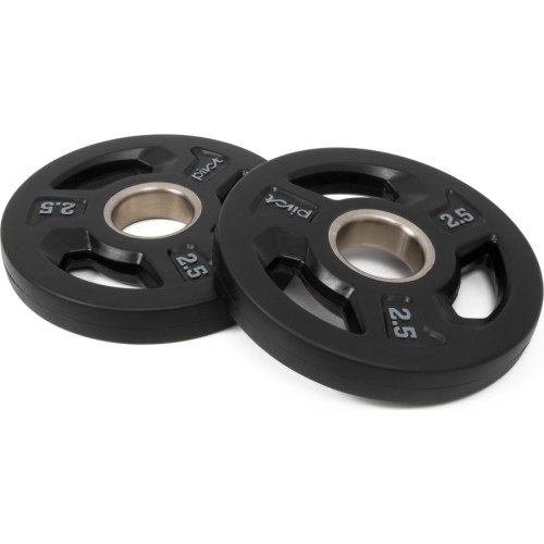 Pivot Fitness Olympic Rubber Plate 2.5 kg Set