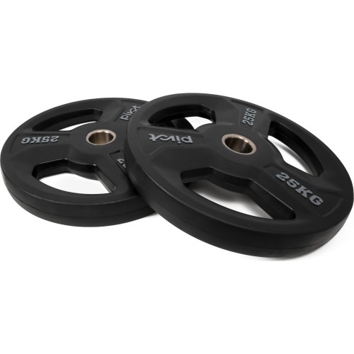 Pivot Fitness Olympic Rubber Plate 25 kg Set