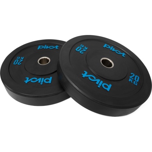 Pivot Fitness Pro Training Bumper Plates 20 kg Set