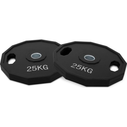 25 kg Rubber Olympic Plate Set