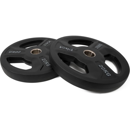 Pivot Fitness Olympic Rubber Plate 20 kg Set