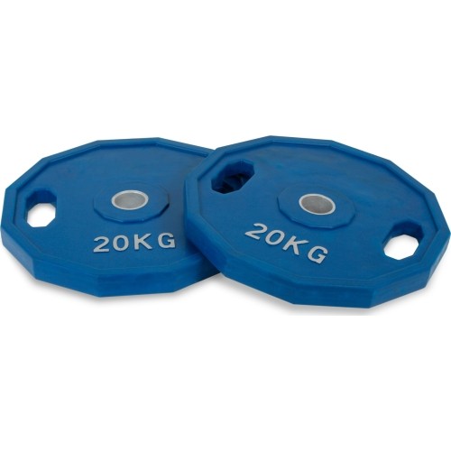 20 kg Rubber Olympic Plate Set