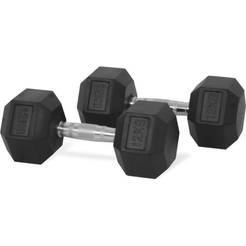 Hastings Hex Dumbbell 12 kg Set