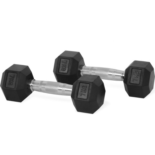 Hastings Hex Dumbbell 7 kg Set