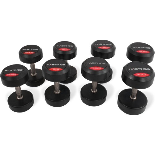 Hastings 12.5-20 kg Professional Dumbbells