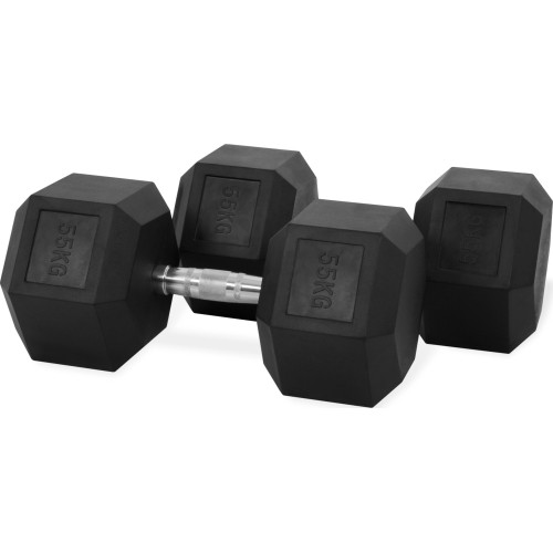 Hastings Hex Dumbbell 55 kg Set