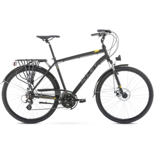 Dviratis Romet Wagant 2 28" 2023 graphite-yellow gold