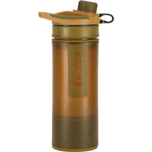 Grayl GeoPress Filter Bottle Coyote Brown